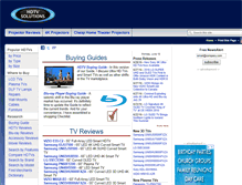 Tablet Screenshot of hdtvsolutions.com